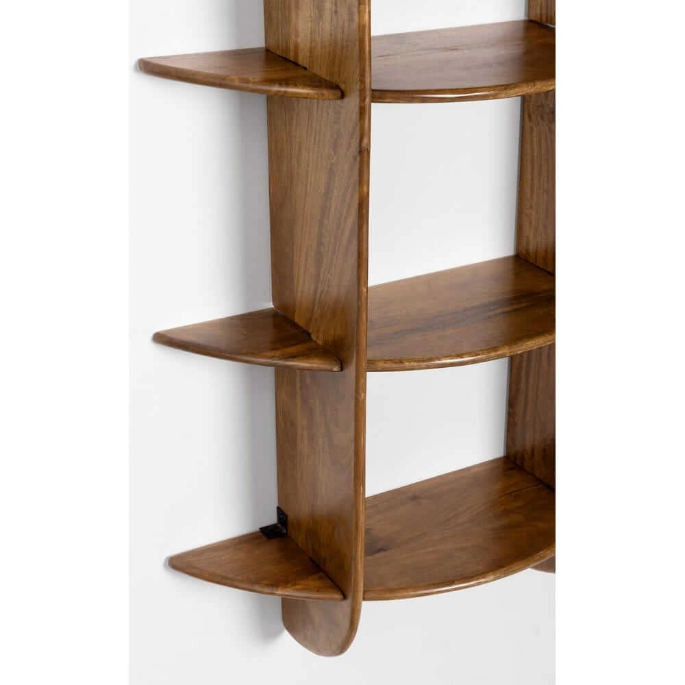 Mensola da Parete in Legno di Mango con 5 Piani - EASTWOOD