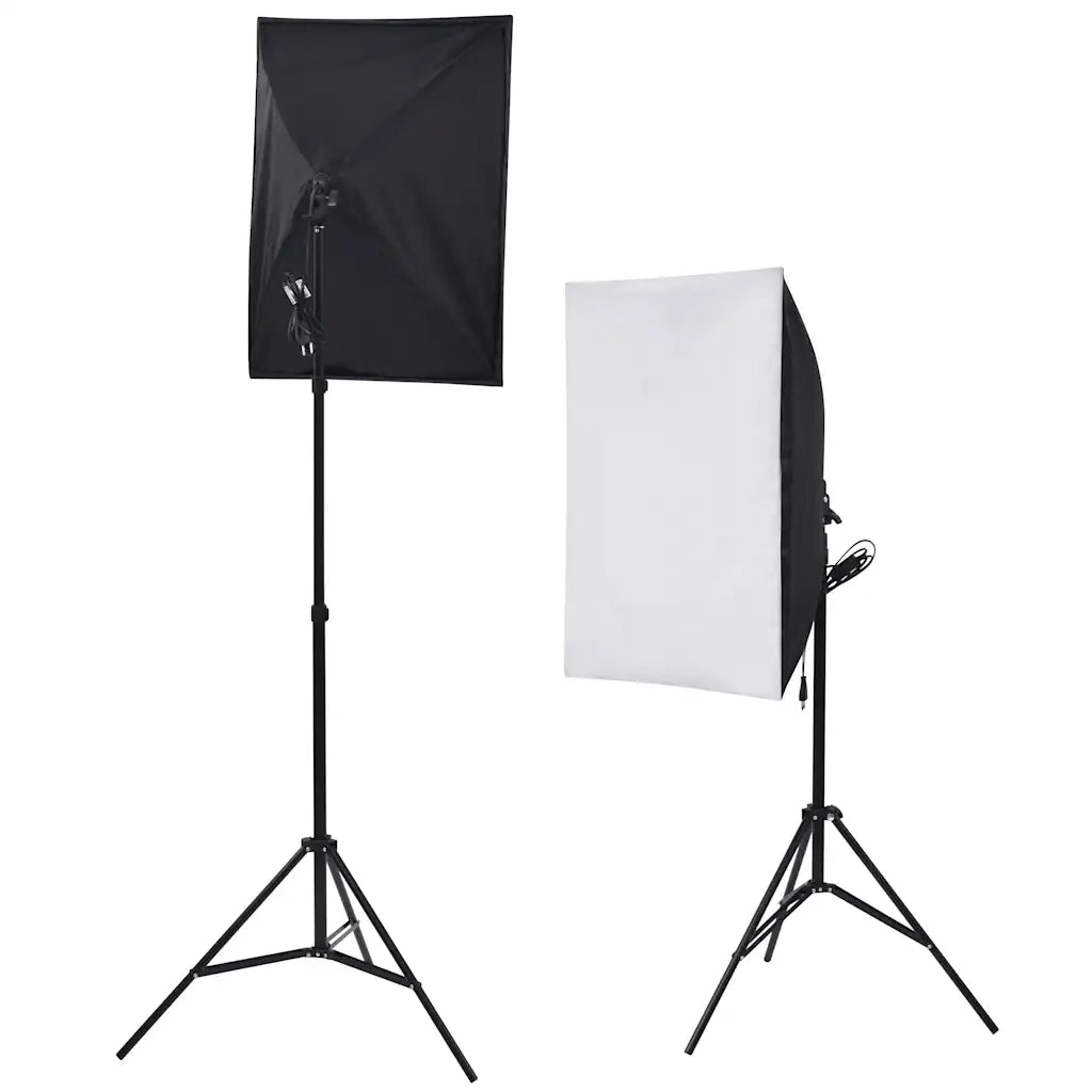 Kit Studio Fotografico 5 Sfondi Colorati & 2 Softbox CFW1384872