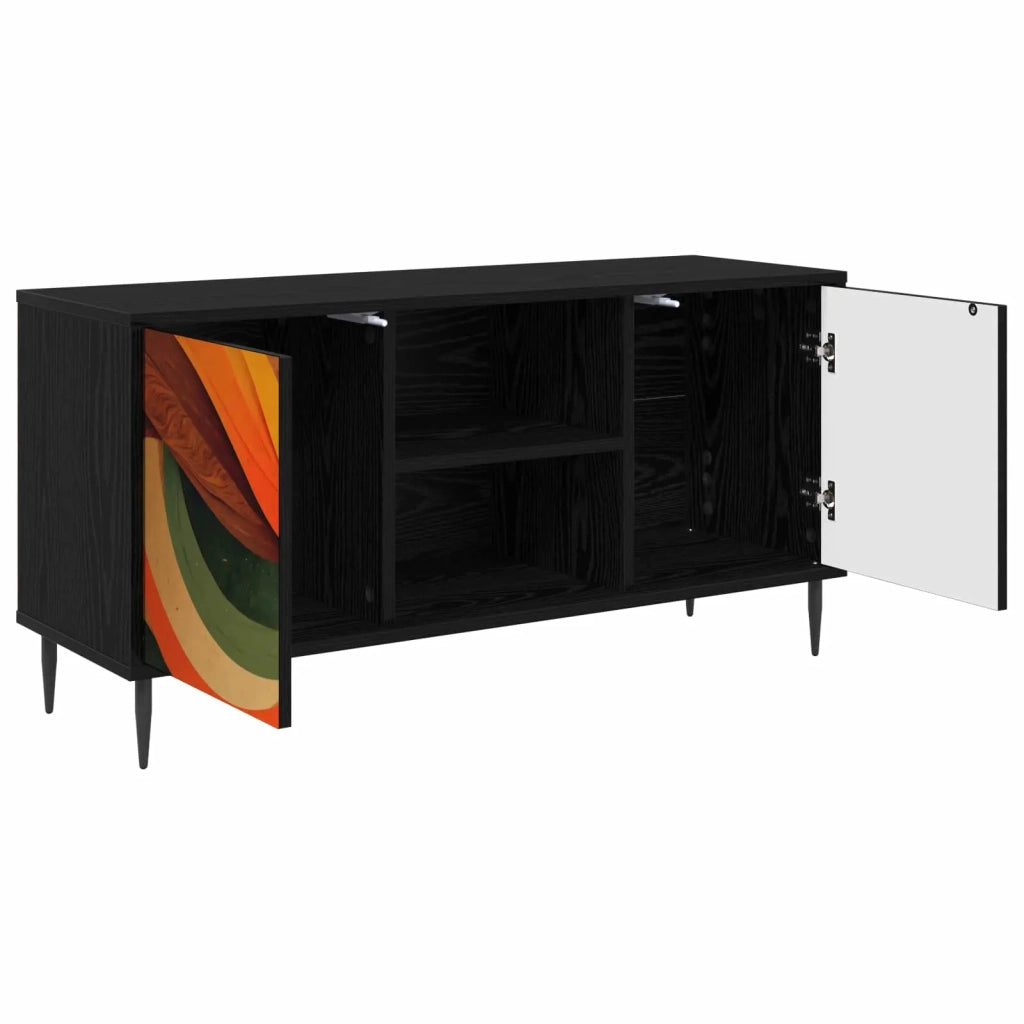 Mobile TV BONN 102 x 33 x 51 cm Rovere Nero 8007061