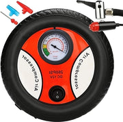 Compressore d'aria portatile per auto - 260PSI Pompaggio elettrico per pneumatici - Pompaggio pneumatico per auto moto bicicletta - 60W Compressore d'aria portatile per caravan zavorra aria cuscino - 17 x 17 x 7