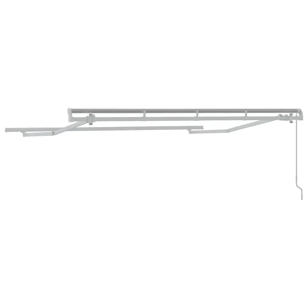 Struttura della tenda-Telaio per tenda da sole Bianco 3 x 2 m Metallo 113498