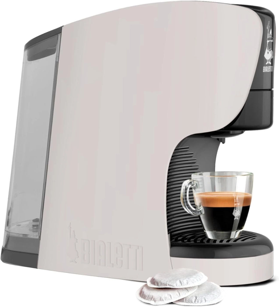 Bialetti Bundle DAMA Cialde ESE Grey con 30 Cialde ESE 44mm
