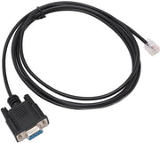 Adattatore RS232C a RJ11 6ft DB9 per connessione LAN - Plug-and-Play - Compatibile con A9 - Rivestito in PVC