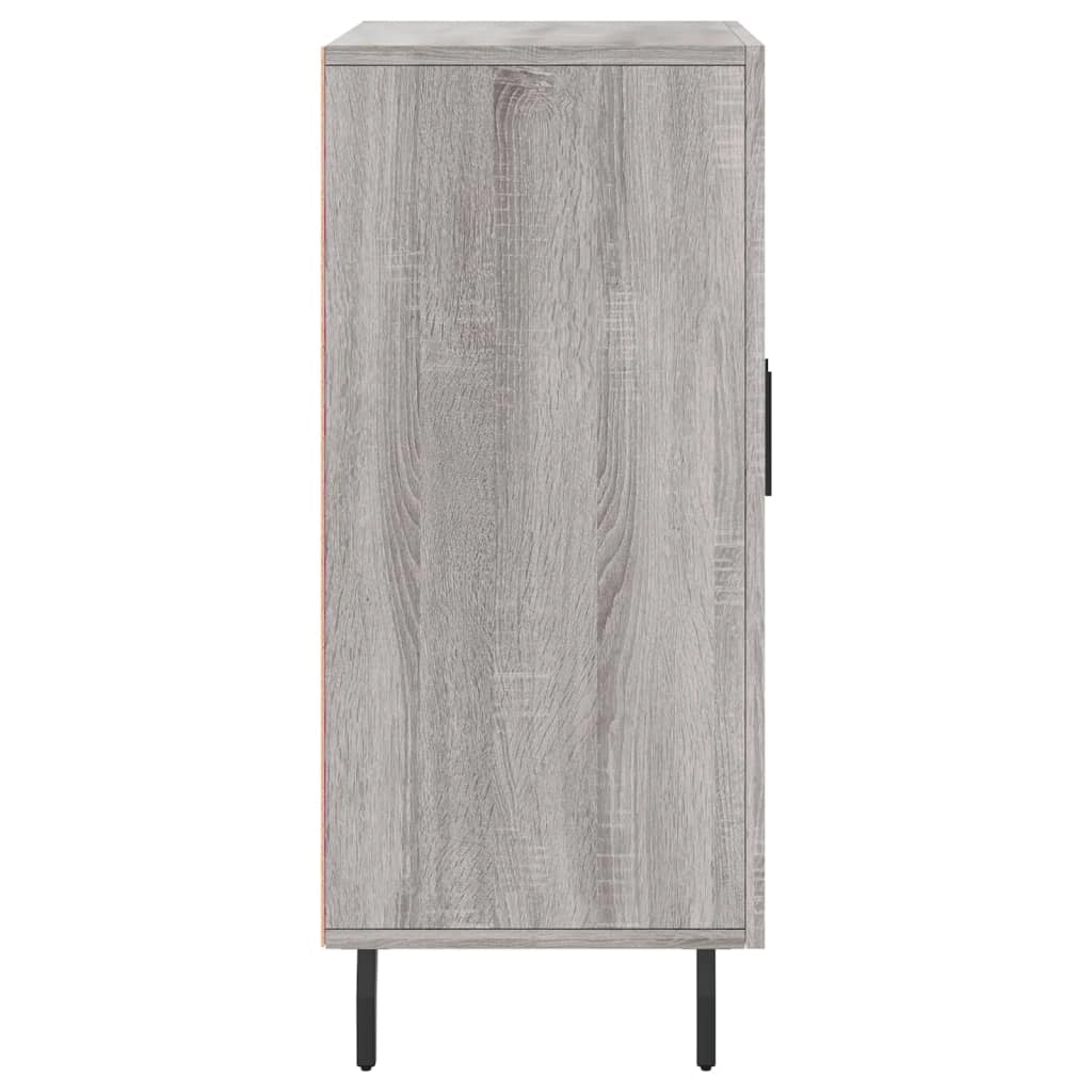 Buffet credenza cassettiera armadio mobile contenitore organizer cucina soggiorno salotto Sonoma 90 x 34 x 80 cm legno ingegnerizzato grigio 02_0036551