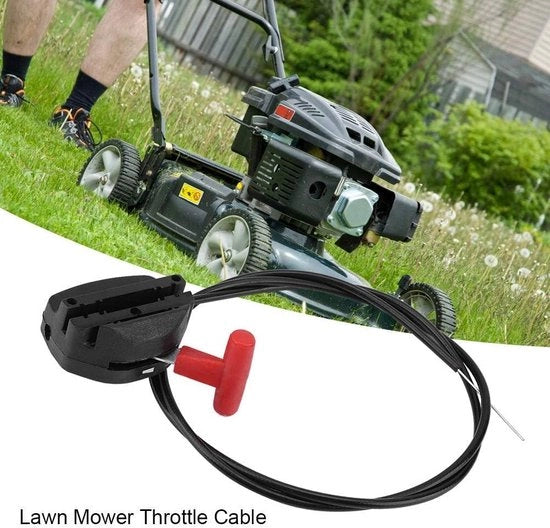 Kit di controllo per leva di accensione per attrezzi da giardino - Fitting per leva di accensione per macchine da giardino - Kit di manubrio - Lunghezza 140 cm.