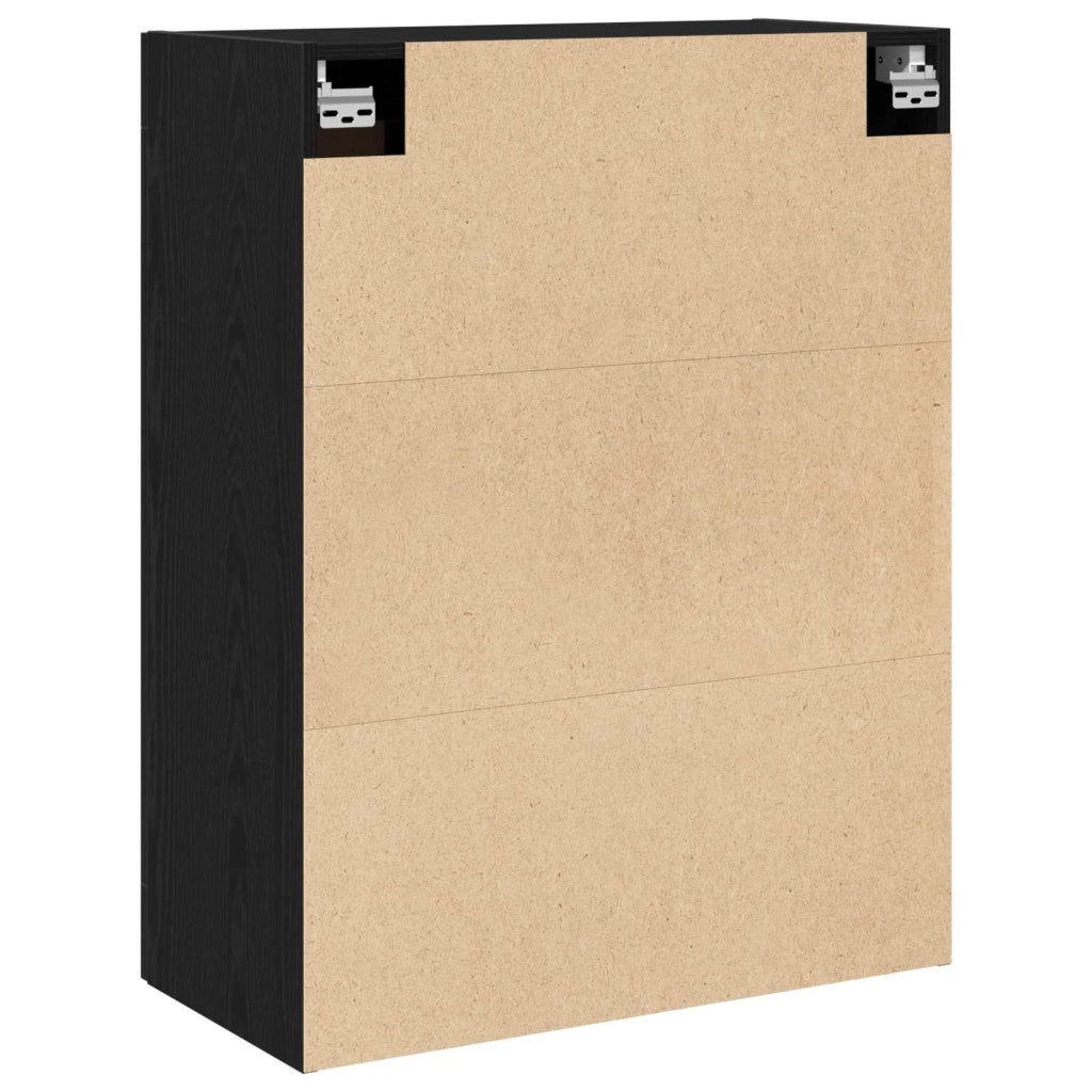 Mobile a muro Rovere Nero 69,5 x 34 x 90 cm Legno multistrato 862952