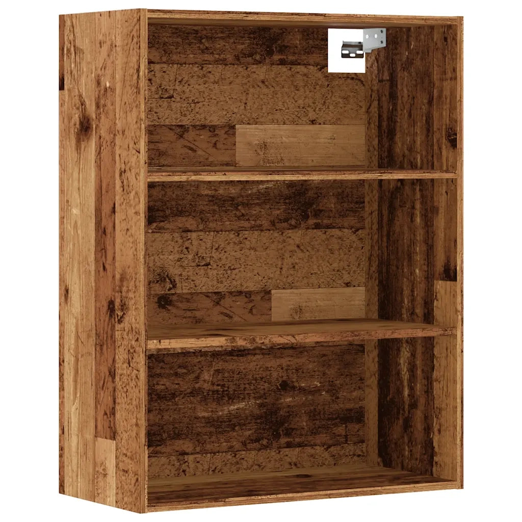 Armadietto Pensile Legno Antico 69,5x32,5x90 cm CFW7331116