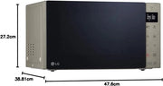 Magnetron con griglia Tecnologia Smart Inverter 1000 W - 25 litri - 32 programmi automatici - display digitale