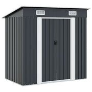 Capanno da Giardino Antracite in Acciaio cod mxl 65873