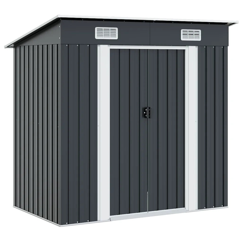 Capanno da Giardino Antracite in Acciaio cod mxl 65873