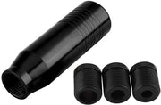 Manubrio di cambio universale in alluminio - nero - a mano - adatto per auto - altezza 85 mm