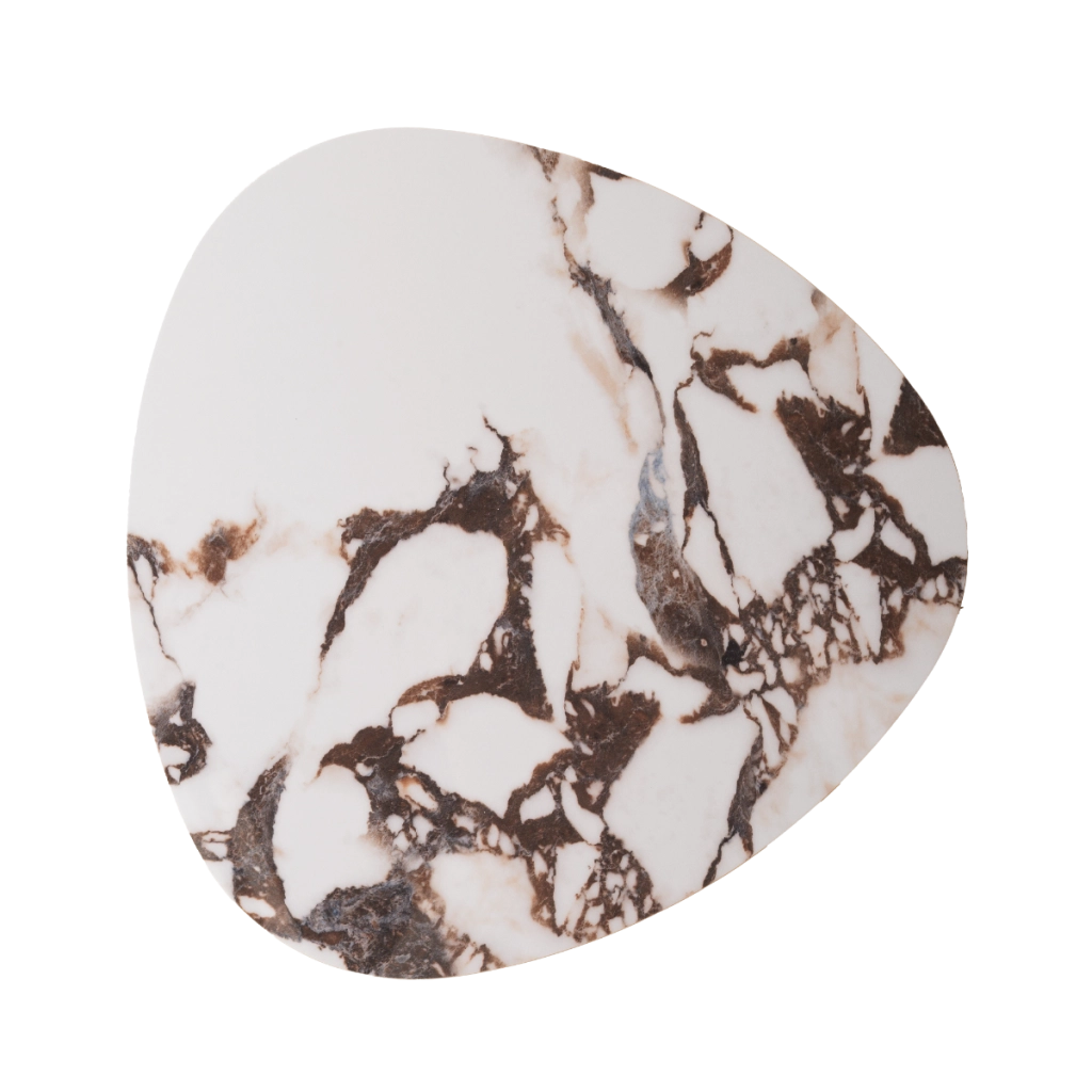 Applique MARBLES Maxlight pietra naturale bianco/marrone LED 6W