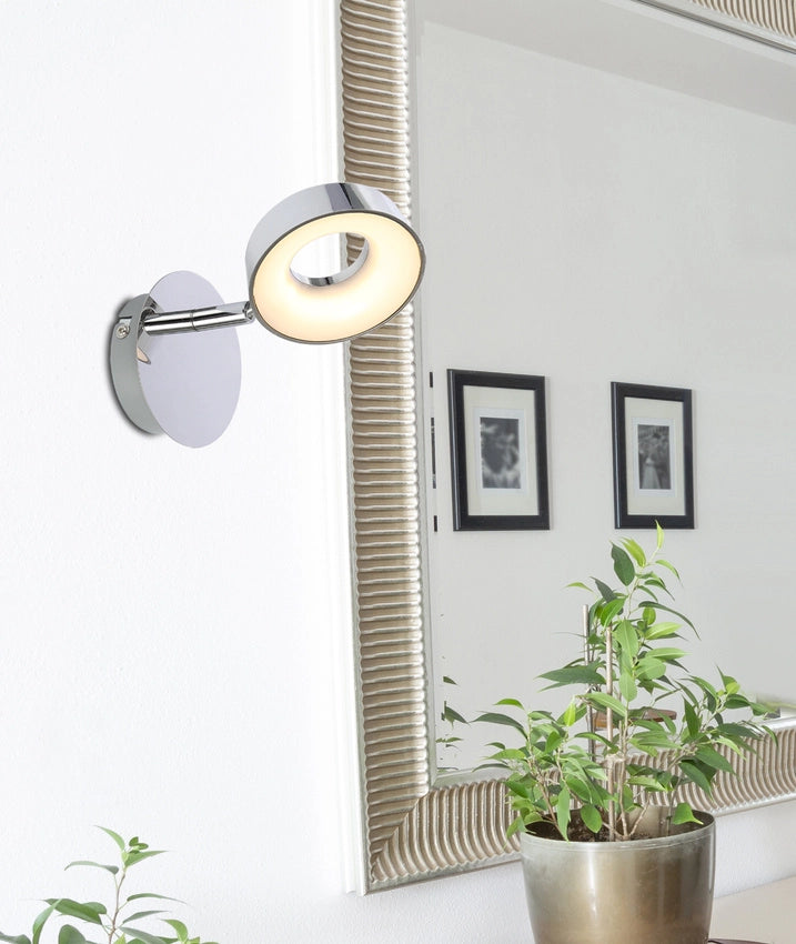 Applique Candellux ISLA 91-61706 LED 4W cromo bianco
