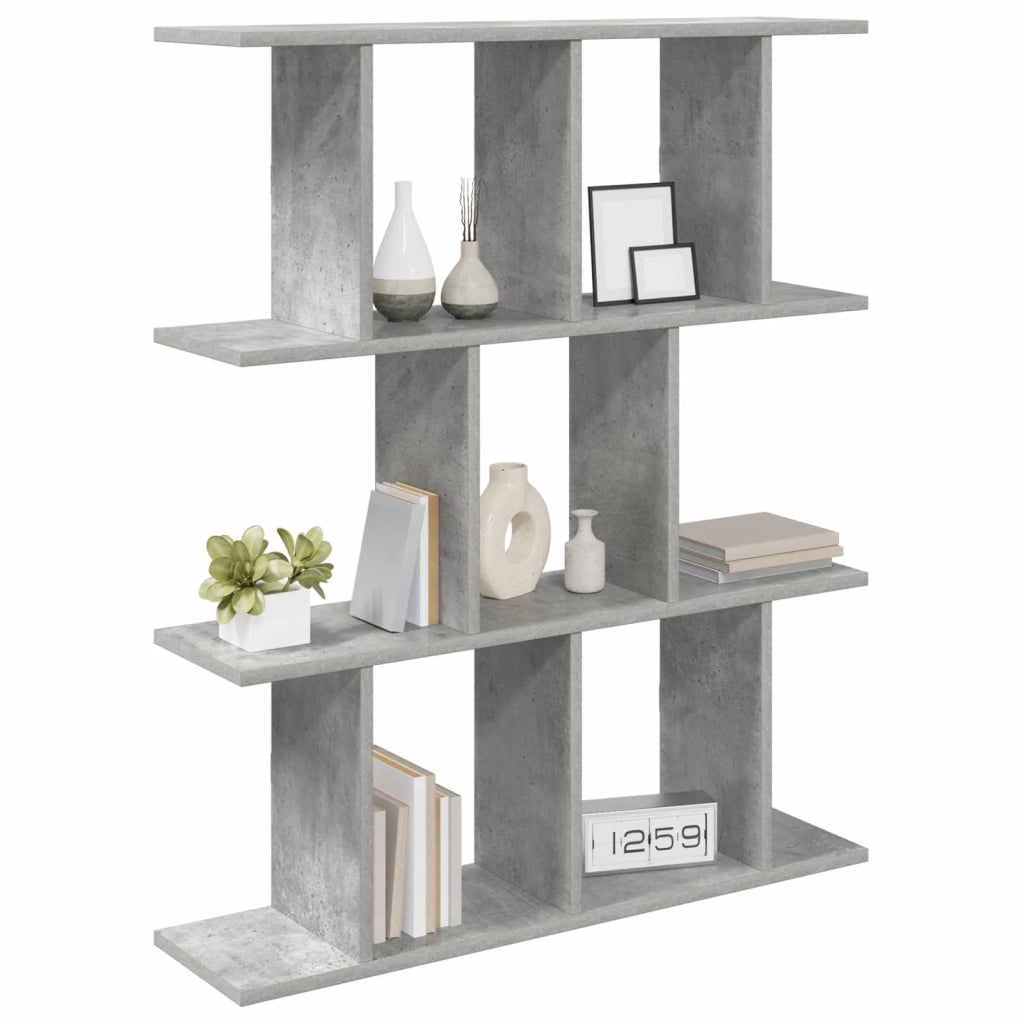 Scaffale da parete Grigio Cemento 102 x 20 x 96 cm 8012215