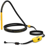 Vibratore per calcestruzzo con convertitore 2000 watt 430 x 40 mm 230 volt acciaio inox gomma rame 14_0010220