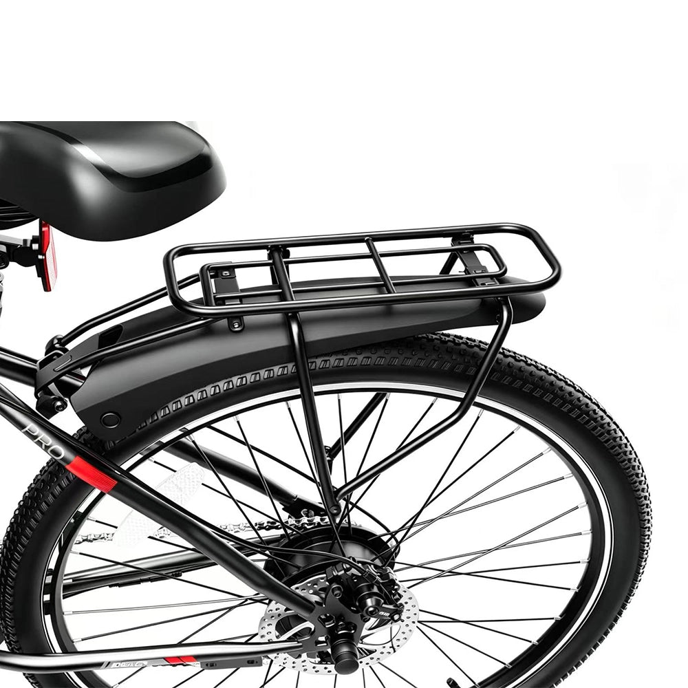Bicicletta elettrica da 26 pollici,250 W nominali,750 W di picco con batteria rimovibile da 48V,5 velocit¨¤ di assistenza e 7 velocit¨¤ di cambio,doppi freni a disco