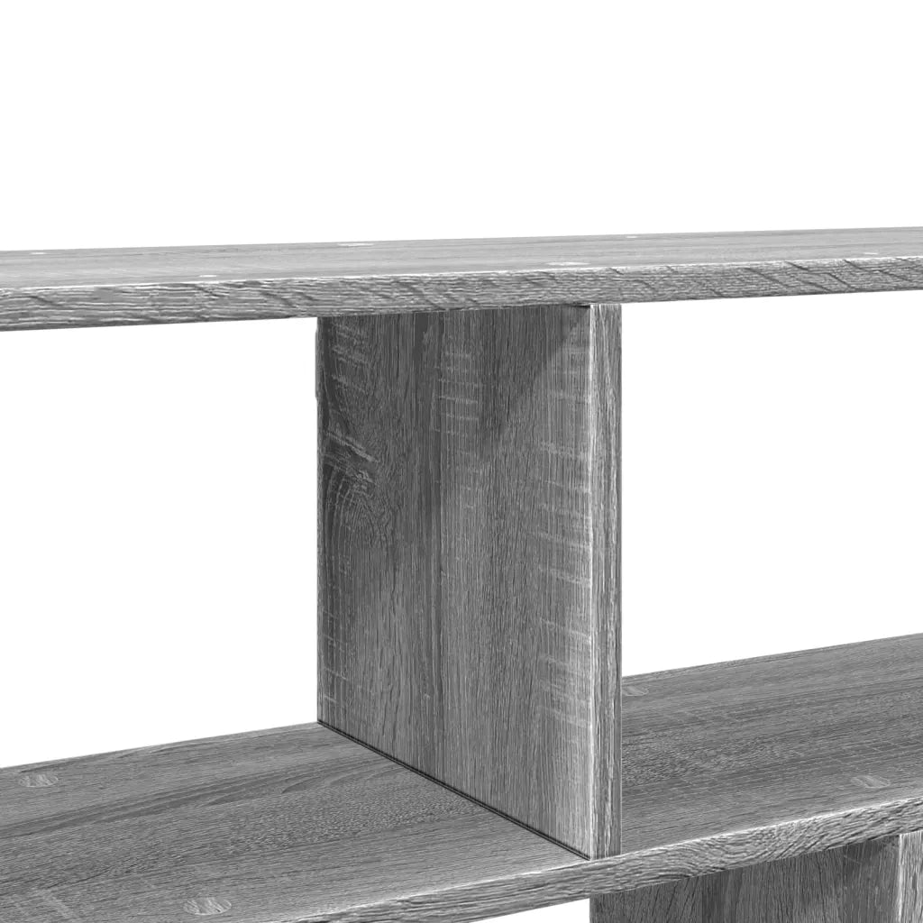 vidaXL Scaffale a Muro Grigio Sonoma 100x25x50 cm in Legno Multistrato