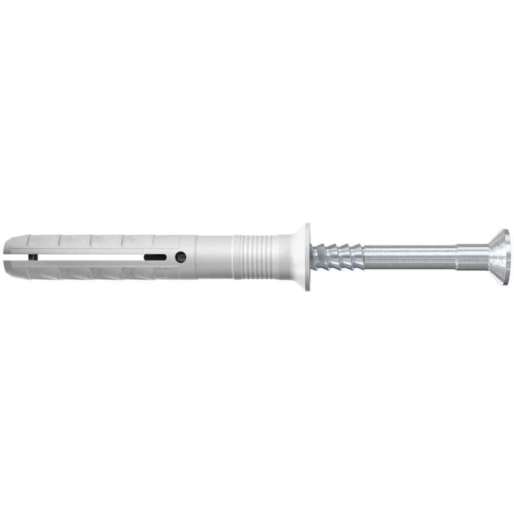 Fischer 48794 Hammerfix N Kit di viti e tasselli a muro Diametro 8 mm Lunghezza 120 mm colore Grigio Argento