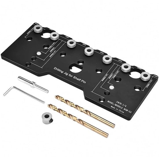 Kit di posizionamento per sospensioni - Sospensione per lavorazione del legno - Dimensioni: 25x19x5cm - Apparecchio per sospensione in legno - Utile per la posizionamento dei sospensioni