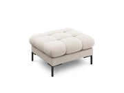 Cosmopolitan Design - Pouf "Bali" in tessuto strutturato beige 