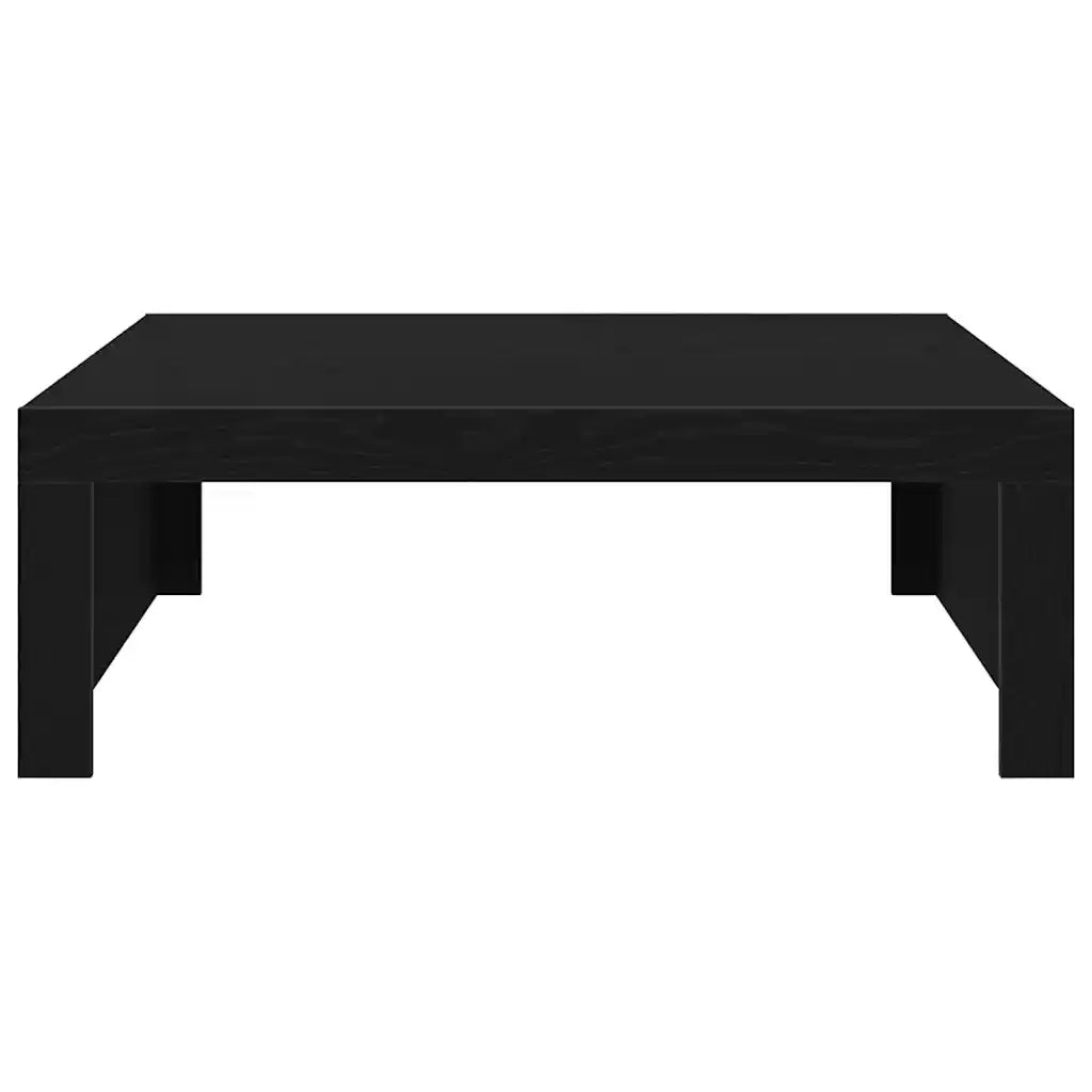 Tavolino da salotto Rovere Nero 100 x 100 x 35 cm 862678