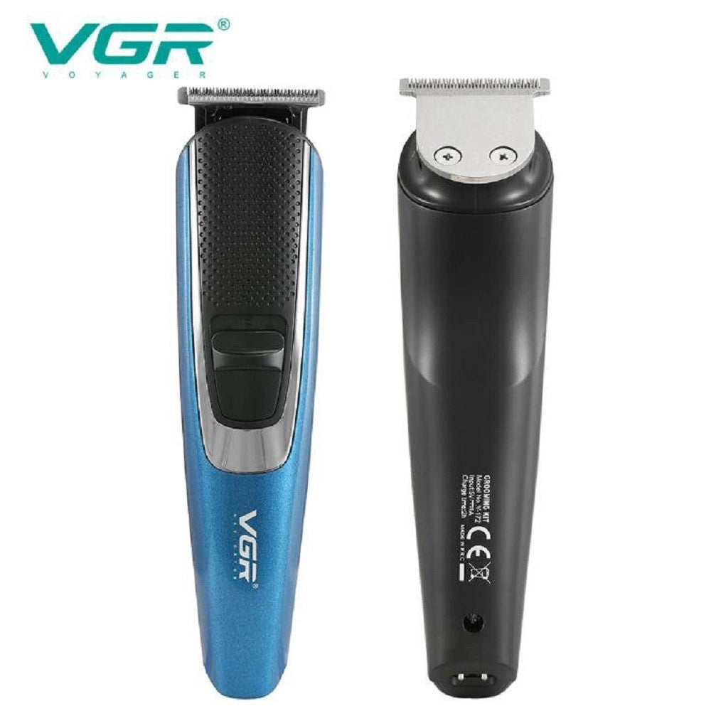 Kit Tagliacapelli Barba Professionale Ricaricabile Elettrico Senza Fili Vgr V172