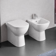 Sanitari filomuro scarico universale e sedile softclose Gemma 2