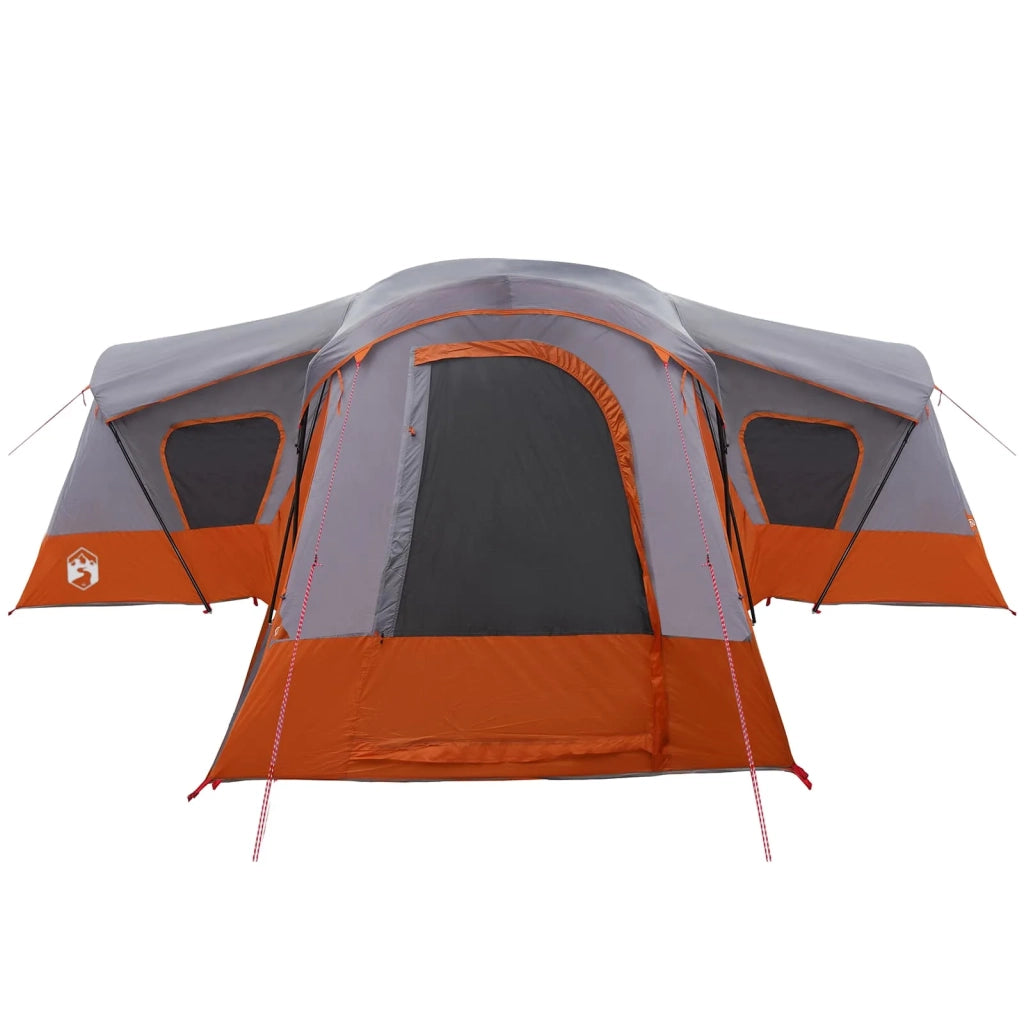 Tenda Familiare Grigio e arancione 610 x 610 x 210 cm 42017474