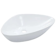 Lavandino 58,5x39x14 cm in Ceramica Bianco 143901