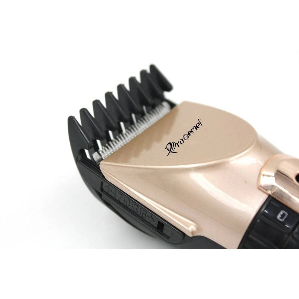Trade Shop - Regolabarba Taglia Capelli Trimmer Professionale A Batteria Ricaricabile Gm-6051 -