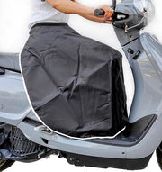 Schort elettrico per scooter, coperta di pelliccia a forma di degenza, impermeabile e resistente al vento, copertura per scooter invernale, protezione per gambe e pioggia, universale per scooter.