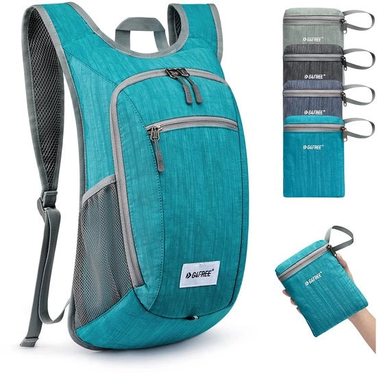 Borsa da viaggio da 10L pieghevole leggera per escursioni outdoor, campeggio, viaggi e arrampicata