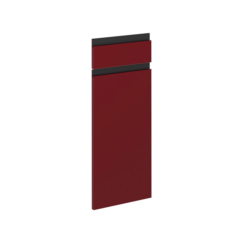 Vicco Frontale cucina Rosso 29.6 x 70.8 cm frontale del mobile per mobile base con cassetti