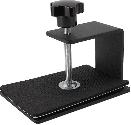 Supporto per scrivania con montaggio universale - Cambio manuale per simulazione di guida - Fermo in acciaio inossidabile - Piastra antiscivolo - Incluso materiale di fissaggio - Compatibile con TH8A leva del cambio
