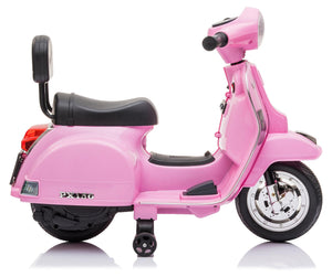 Piaggio Mini Vespa PX150 Elettrica 6V per Bambini Rosa