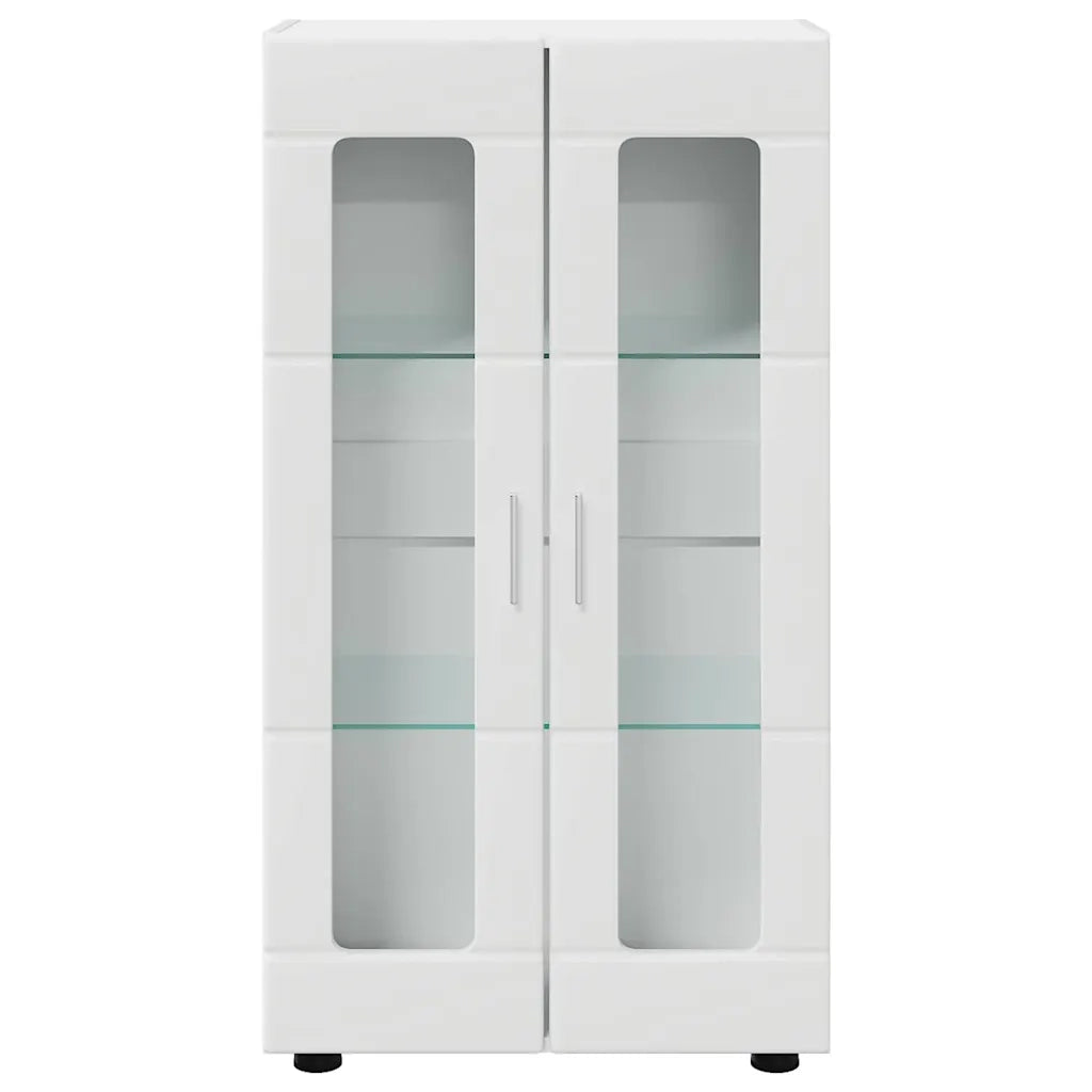 Credenza con porta FLORIN Bianco Lucido 55,5 x 29 x 100 cm