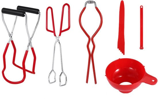 Set di essenziali per la preparazione di 6 insacchi - kit di base per la preparazione con iniettore, trebbiatore e rimuovitore di bolle d'aria.