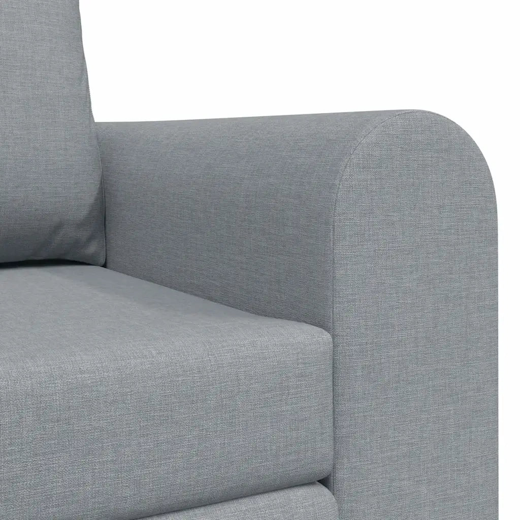 Divano letto-Sofa Letto-Daybed Grigio chiaro 148 x 71 x 83 cm Tessuto