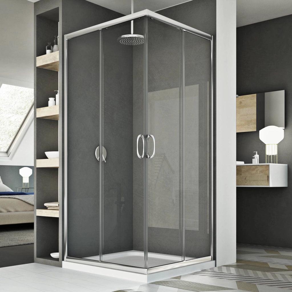 Box doccia 72x100CM H185 trasparente mod. Junior