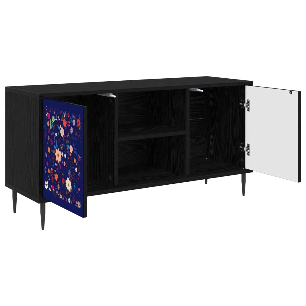 Mobile TV MAINZ 102 x 33 x 51 cm Rovere Nero 8007064