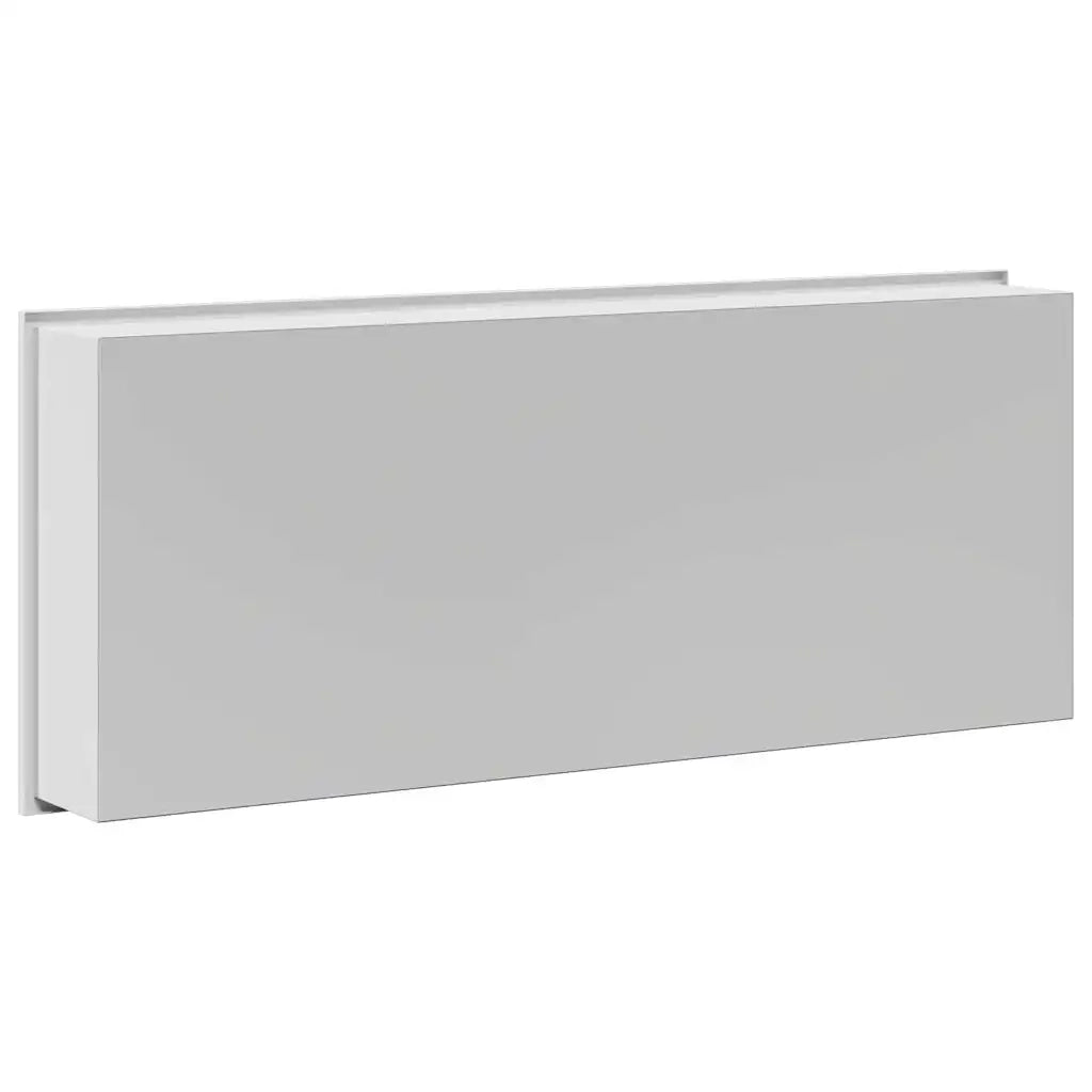 Nicchia per doccia Bianco 75 x 30 x 9,5 cm Acciaio inossidabile CFW7598368