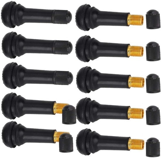 Kit di sostituzione gommati 10 pezzi - Stufa di doppiatura - Standard 11,5 mm - Duraturo - Affidabile - Ventilatore di gomma