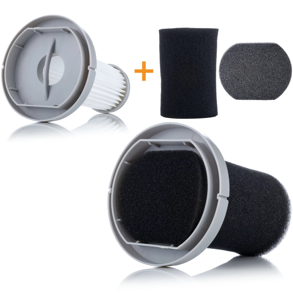 Set Filtri di Ricambio per Aspirapolvere compatibile con Deerma DX700 DX700S – 4 Filtri Principali + 4 Filtri in Schiuma