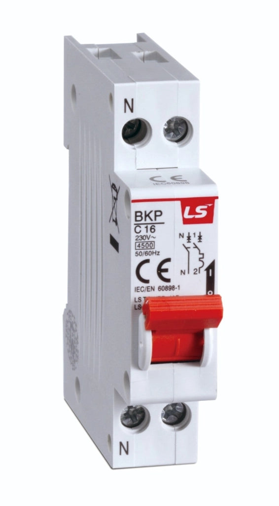 Interruttore automatico modulare curva C 16A 6kA