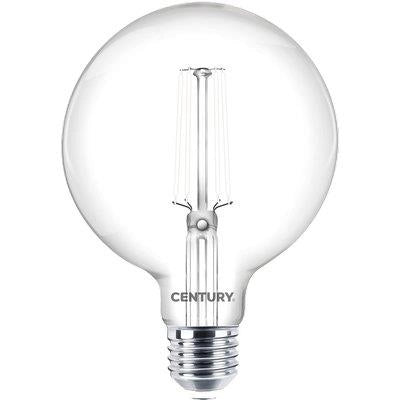 LAMPADA WIRE LED GLOBO INCANTO WHITE CENTURY - NATURALE VOLT 230 WATT 8 LUMEN 1055 E27- 2 pezzi