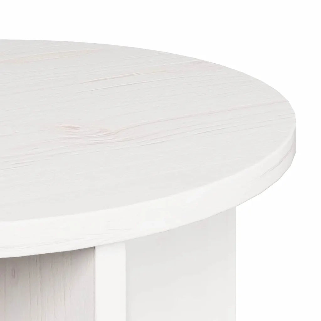 vidaXL Tavolino da salotto 2 pcs Bianco 39.5 x 39.5 x 30 cm