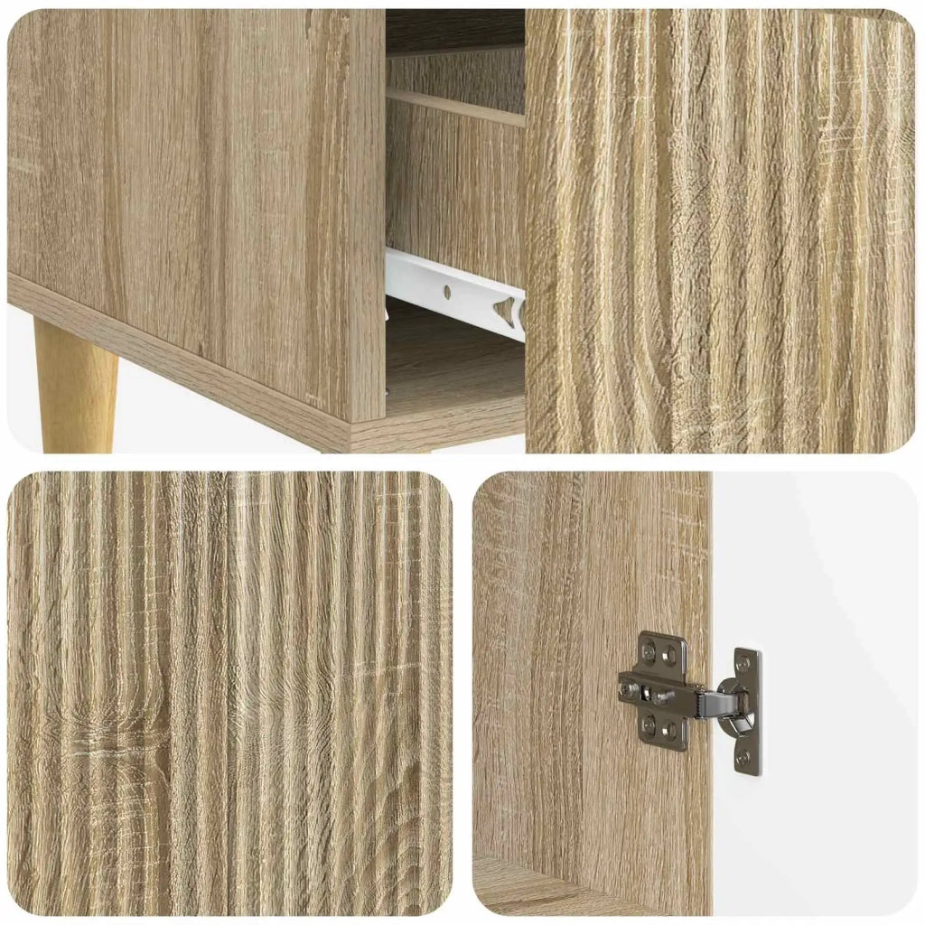 Credenza Rovere Sonoma 66 x 34,5 x 95 cm Legno ingegnerizzato