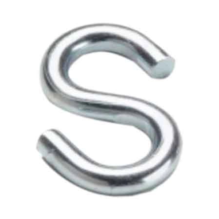 GANCIO A 'S' Ø 4 mm - 39x22 mm