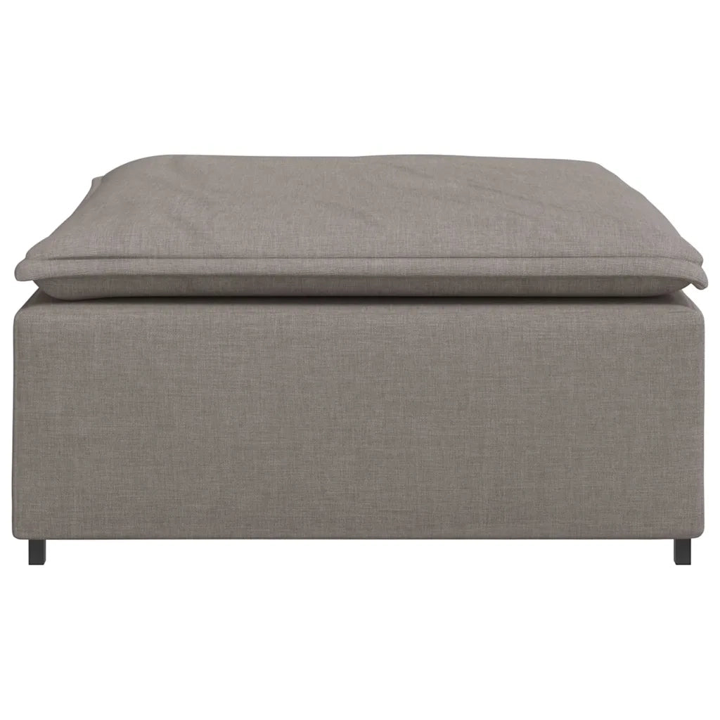 Divano Modulare Poggiapiedi Modulo Talpa 100x100x48 cm 4104482