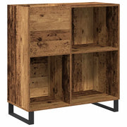 Mobile porta vinili Legno vecchio 84,5 x 38 x 89 cm CFW3621325